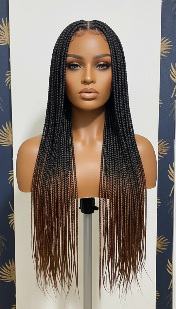 Bone Straight Braided Wig