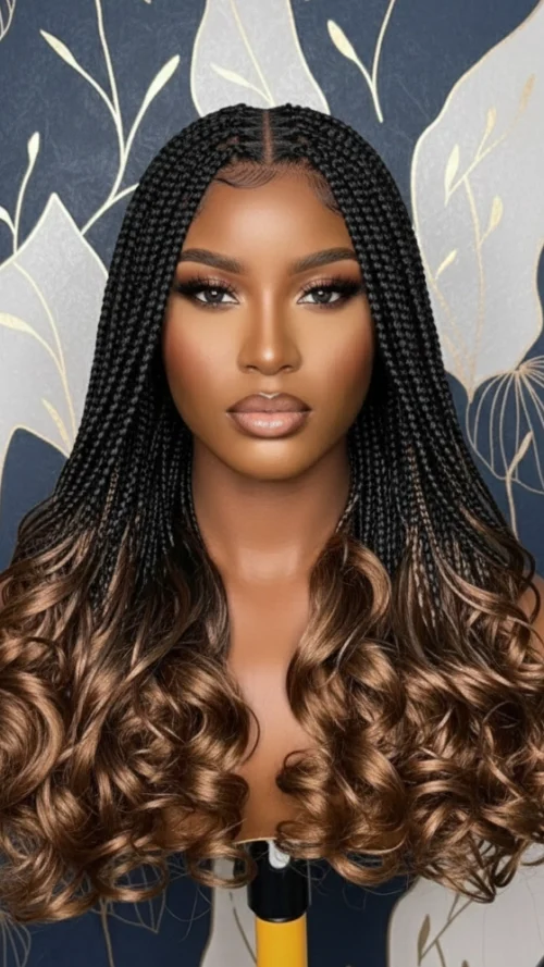 Spiral Braided Wig