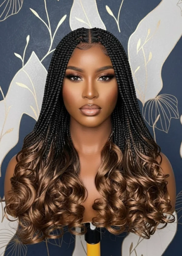 Spiral Braided Wig