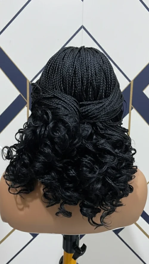 Italian Curls Braided Wigs
