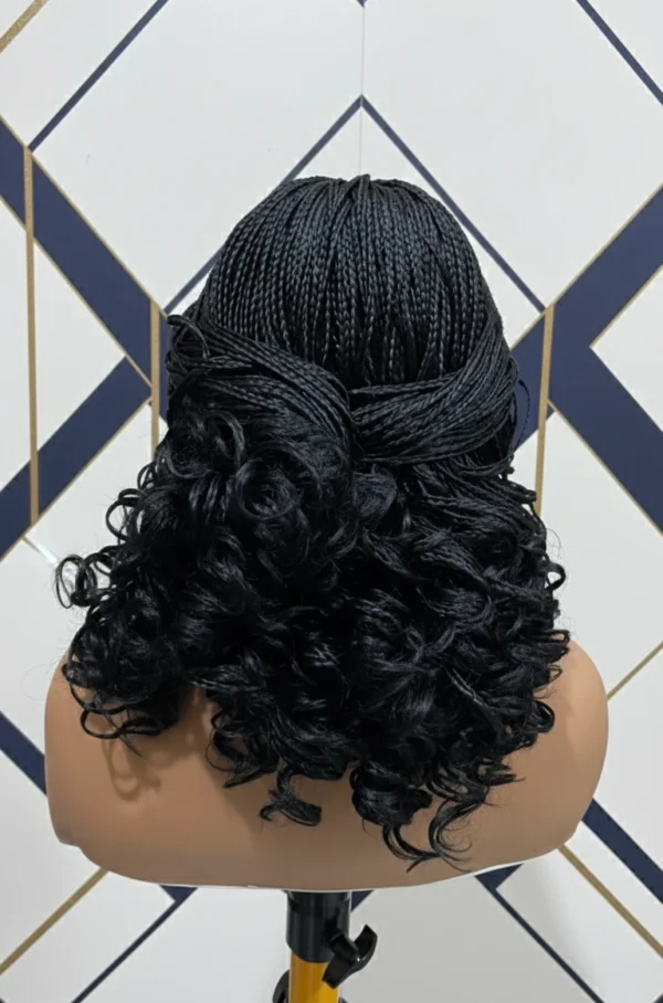 Italian Curls Braided Wigs